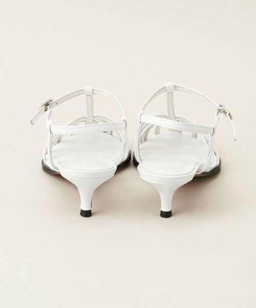 新品Odette e Odile ホワイトサンダル　24cm ODETTE E ODILE｜<SY> フィッシュネットスライド サンダル35