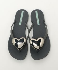 SY＞ ヒールアップフェイクファー サンダル55↑ （サンダル