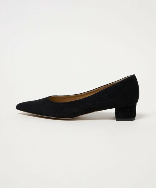 ODETTE E ODILE/オデット エ オディール ポインテッドブロックヒール パンプス35↓↑ BLACK 22.5cm ODETTE E ODILE/オデット エ オディール ポインテッドブロックヒール パンプス35↓↑ BLACK 22.5cm