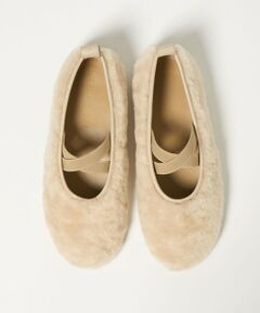 ODETTE E ODILE / オデット エ オディール バレエシューズ | ヘアリーバレエ フラット10↑