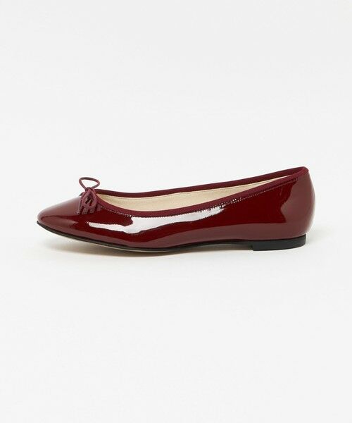 ODETTE E ODILE/オデット エ オディール バレリーナ25F フラット10↓↑ WINE 24cm ODETTE E ODILE/オデット エ オディール バレリーナ25F フラット10↓↑ WINE 24cm