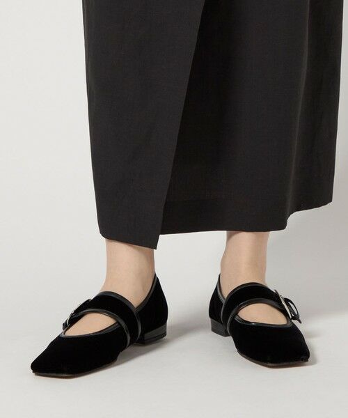 ODETTE E ODILE / オデット エ オディール フラットシューズ | ワイドベルトメリージェーンフラット20↑ | 詳細2