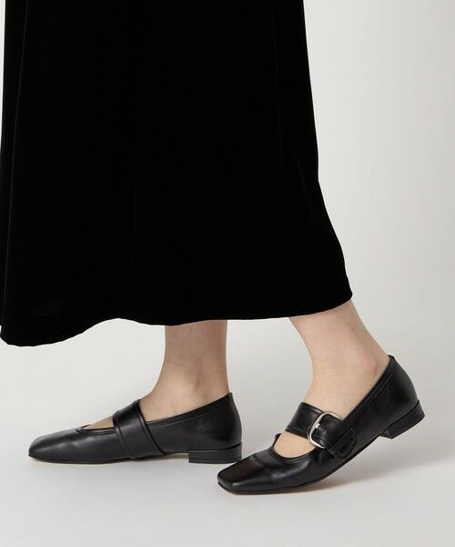 ODETTE E ODILE / オデット エ オディール フラットシューズ | ワイドベルトメリージェーンフラット20↑ | 詳細12