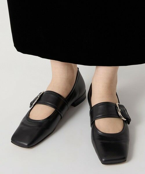 ODETTE E ODILE / オデット エ オディール フラットシューズ | ワイドベルトメリージェーンフラット20↑ | 詳細13