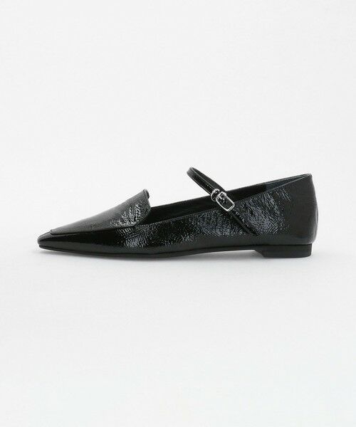 ODETTE E ODILE/オデット エ オディール ソフトモカストラップ フラット10↑ BLACK 24cm ODETTE E ODILE/オデット エ オディール ソフトモカストラップ フラット10↑ BLACK 24cm