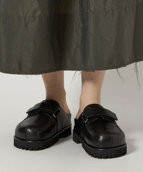 ODETTE E ODILE / オデット エ オディール フラットシューズ | ボリュームソールベルトサボ フラット30 | 詳細1