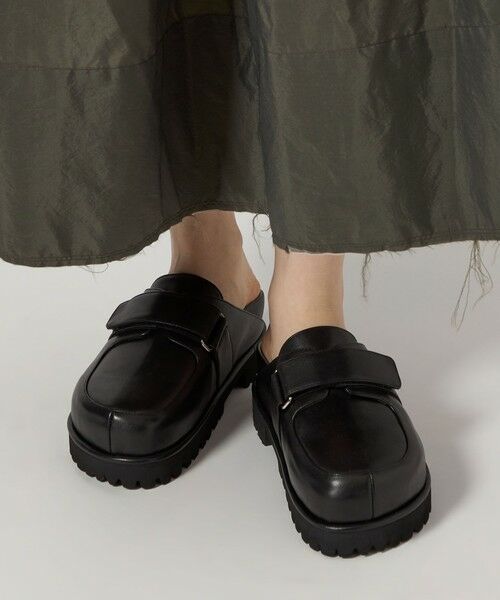 ODETTE E ODILE / オデット エ オディール フラットシューズ | ボリュームソールベルトサボ フラット30 | 詳細2