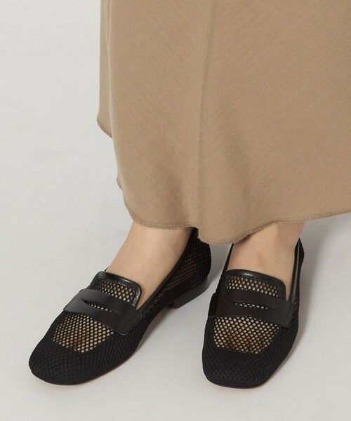ODETTE E ODILE / オデット エ オディール フラットシューズ | メッシュローファー フラット10↑ | 詳細3