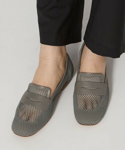 ODETTE E ODILE / オデット エ オディール フラットシューズ | メッシュローファー フラット10↑ | 詳細9