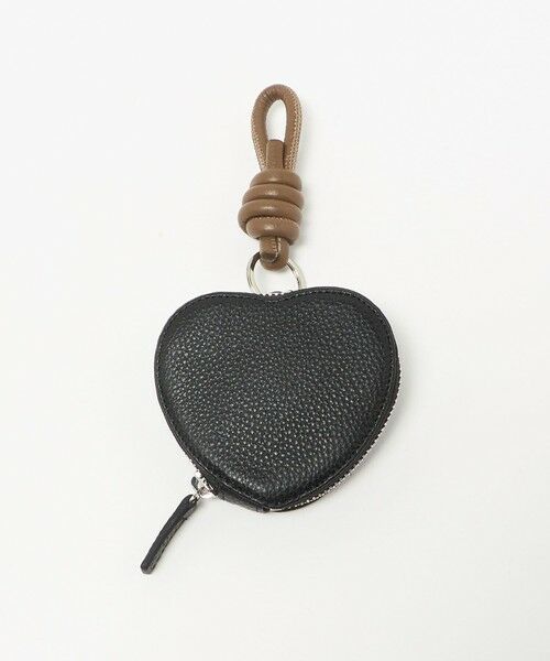 ODETTE E ODILE/オデット エ オディール <ODETTE E ODILE>HEART POUCH BLACK FREE ODETTE E ODILE/オデット エ オディール <ODETTE E ODILE>HEART POUCH BLACK FREE