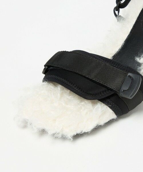 ODETTE E ODILE / オデット エ オディール サンダル | ＜SY＞ ヒールアップフェイクファー サンダル55↑ | 詳細2