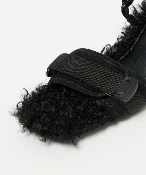 ODETTE E ODILE / オデット エ オディール サンダル | ＜SY＞ ヒールアップフェイクファー サンダル55↑ | 詳細6