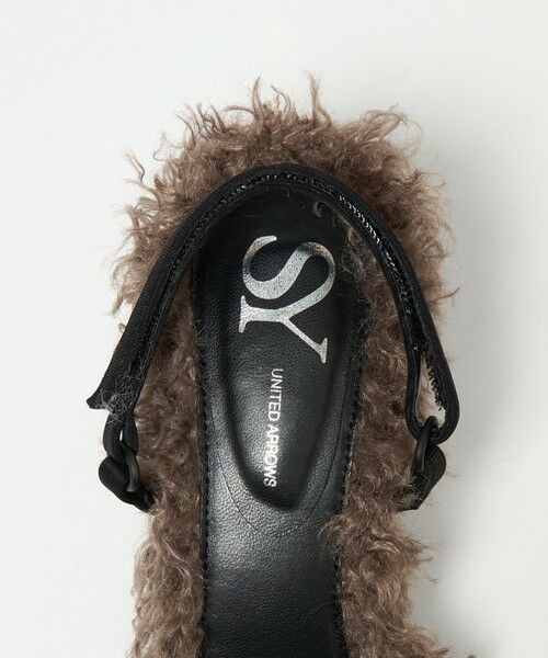 ODETTE E ODILE / オデット エ オディール サンダル | ＜SY＞ ヒールアップフェイクファー サンダル55↑ | 詳細14