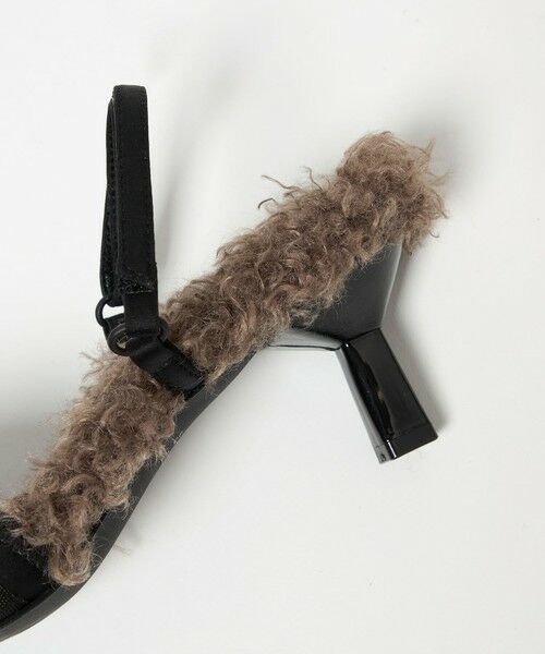 ODETTE E ODILE / オデット エ オディール サンダル | ＜SY＞ ヒールアップフェイクファー サンダル55↑ | 詳細16