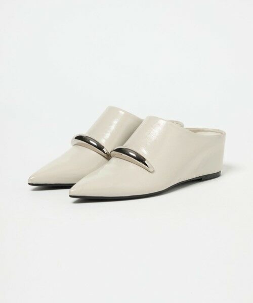 ODETTE E ODILE / オデット エ オディール サンダル | ＜SY＞ ポインテッドインヒールウェッジミュール サンダル55↑ | 詳細1