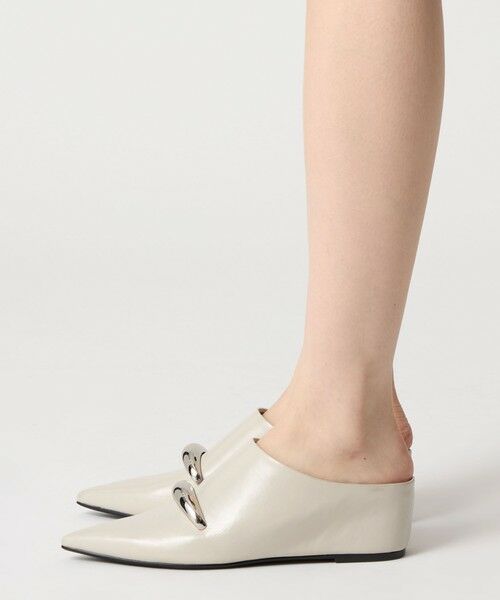 ODETTE E ODILE / オデット エ オディール サンダル | ＜SY＞ ポインテッドインヒールウェッジミュール サンダル55↑ | 詳細9