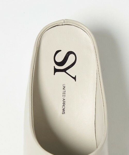 ODETTE E ODILE / オデット エ オディール サンダル | ＜SY＞ ポインテッドインヒールウェッジミュール サンダル55↑ | 詳細6