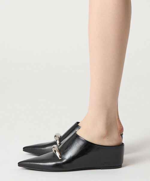 ODETTE E ODILE / オデット エ オディール サンダル | ＜SY＞ ポインテッドインヒールウェッジミュール サンダル55↑ | 詳細13