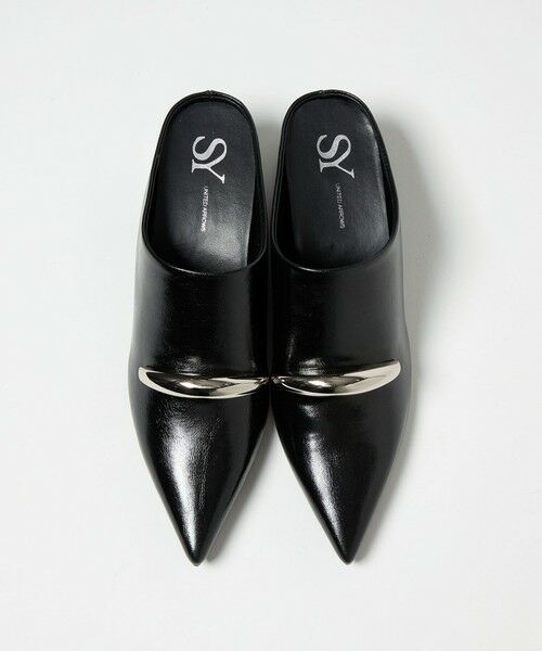 ODETTE E ODILE / オデット エ オディール サンダル | ＜SY＞ ポインテッドインヒールウェッジミュール サンダル55↑ | 詳細10