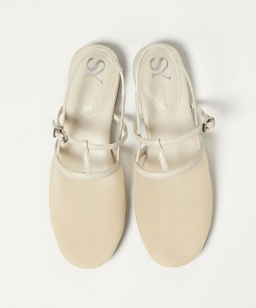 ODETTE E ODILE/オデット エ オディール <SY> ラウンドチュールバックベルト フラット15↑ OFF WHITE 25cm ODETTE E ODILE/オデット エ オディール <SY> ラウンドチュールバックベルト フラット15↑ OFF WHITE 25cm