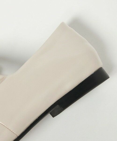 ODETTE E ODILE / オデット エ オディール フラットシューズ | ＜SY＞ オブリークシャーリング フラット15↑ | 詳細3