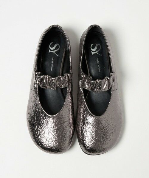 ODETTE E ODILE / オデット エ オディール フラットシューズ | ＜SY＞ オブリークシャーリング フラット15↑ | 詳細6