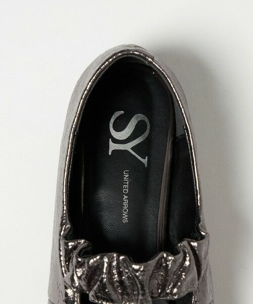 ODETTE E ODILE / オデット エ オディール フラットシューズ | ＜SY＞ オブリークシャーリング フラット15↑ | 詳細10