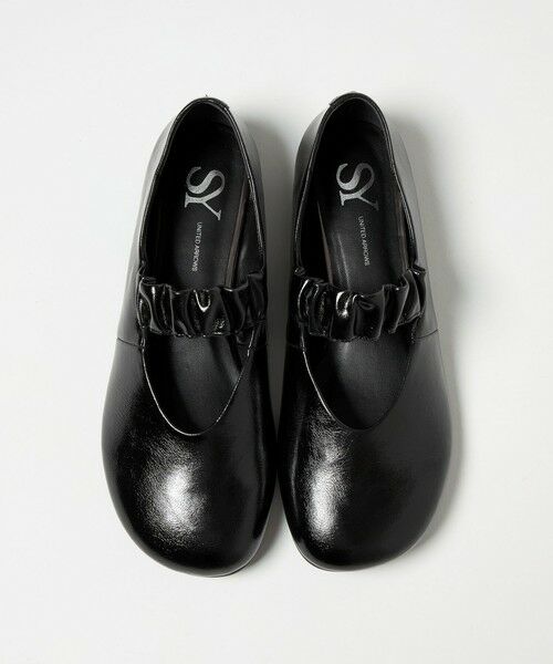 ODETTE E ODILE / オデット エ オディール フラットシューズ | ＜SY＞ オブリークシャーリング フラット15↑ | 詳細14