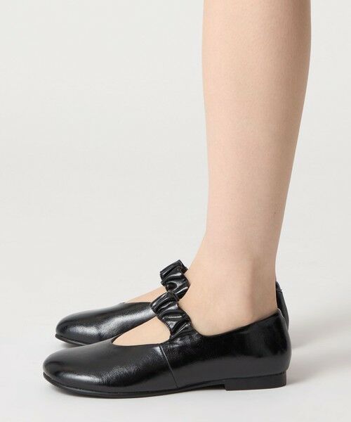 ODETTE E ODILE / オデット エ オディール フラットシューズ | ＜SY＞ オブリークシャーリング フラット15↑ | 詳細17