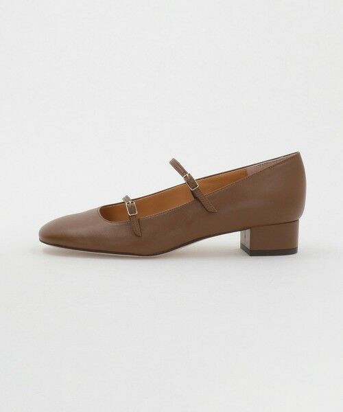 ODETTE E ODILE/オデット エ オディール ダブルストラップ パンプス30↓↑ MD. BROWN 23.5cm ODETTE E ODILE/オデット エ オディール ダブルストラップ パンプス30↓↑ MD. BROWN 23.5cm