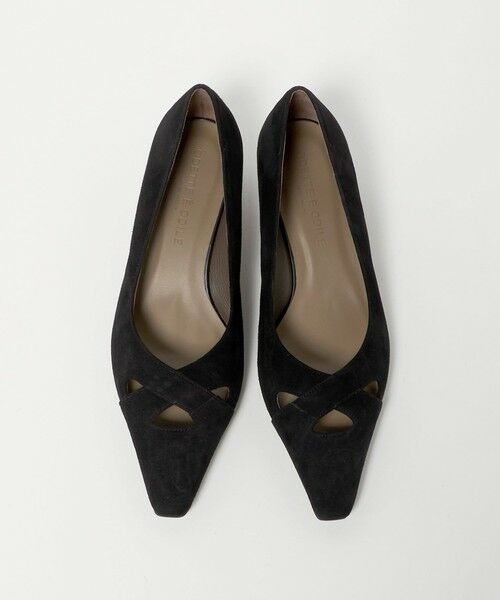 ODETTE E ODILE / オデット エ オディール パンプス | ナロースクエアクロス パンプス40↓↑ | 詳細1