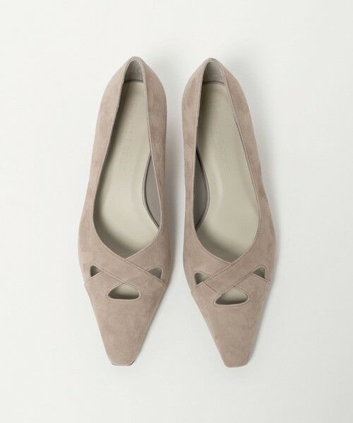 ODETTE E ODILE / オデット エ オディール パンプス | ナロースクエアクロス パンプス40↓↑ | 詳細4
