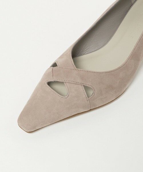 ODETTE E ODILE / オデット エ オディール パンプス | ナロースクエアクロス パンプス40↓↑ | 詳細5