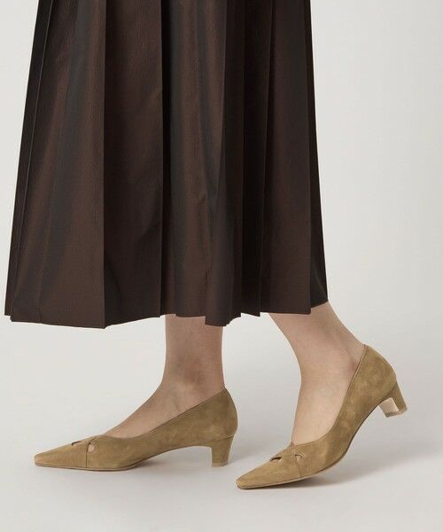 ODETTE E ODILE / オデット エ オディール パンプス | ナロースクエアクロス パンプス40↓↑ | 詳細7