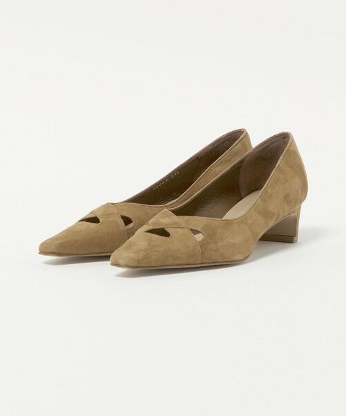 ODETTE E ODILE / オデット エ オディール パンプス | ナロースクエアクロス パンプス40↓↑ | 詳細10