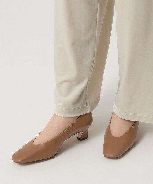 ODETTE E ODILE / オデット エ オディール パンプス | ソフトスクエアシャーリング パンプス45↑ | 詳細8