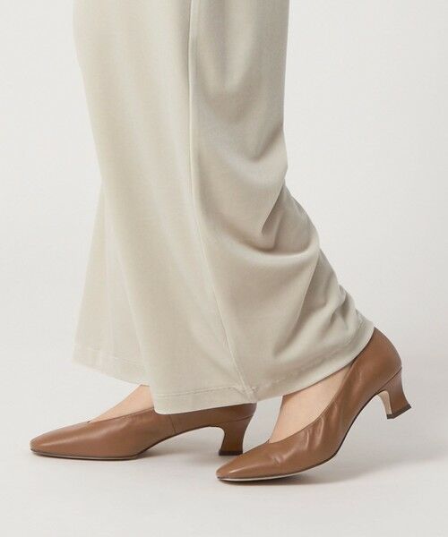 ODETTE E ODILE / オデット エ オディール パンプス | ソフトスクエアシャーリング パンプス45↑ | 詳細10