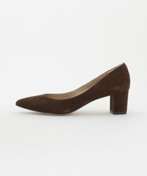 ODETTE E ODILE/オデット エ オディール ポインテッドブロックヒールパンプス55↓↑ DK. BROWN 24.5cm ODETTE E ODILE/オデット エ オディール ポインテッドブロックヒールパンプス55↓↑ DK. BROWN 24.5cm