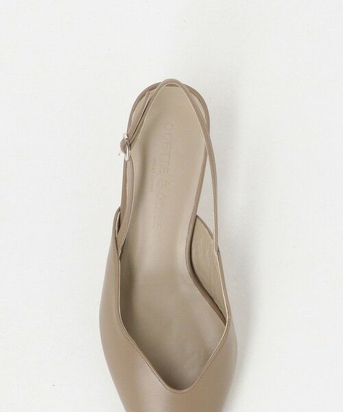 ODETTE E ODILE / オデット エ オディール パンプス | ウェーブラインバックベルト パンプス45↑ | 詳細9