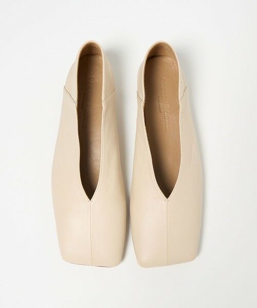 ODETTE E ODILE / オデット エ オディール フラットシューズ | オブリークスクエアトゥフラット15↓↑ | 詳細4