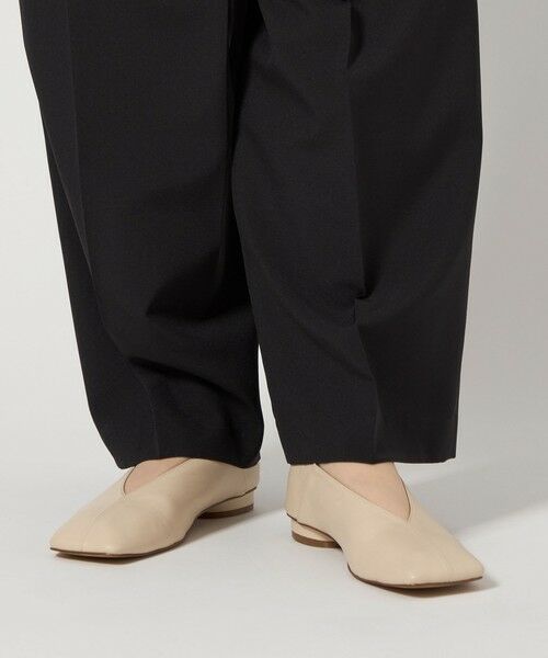 ODETTE E ODILE / オデット エ オディール フラットシューズ | オブリークスクエアトゥフラット15↓↑ | 詳細2