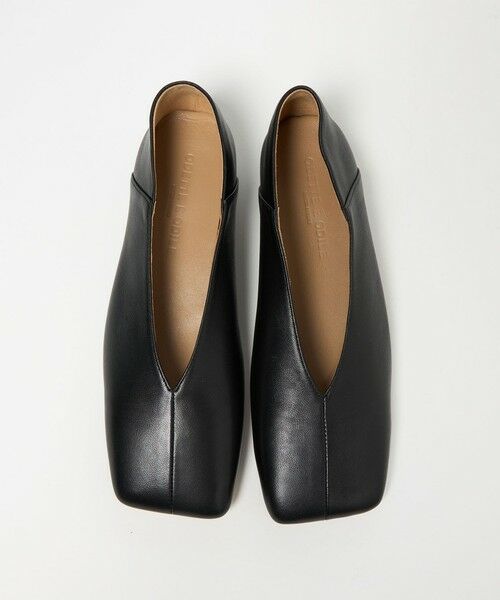 ODETTE E ODILE / オデット エ オディール フラットシューズ | オブリークスクエアトゥフラット15↓↑ | 詳細17