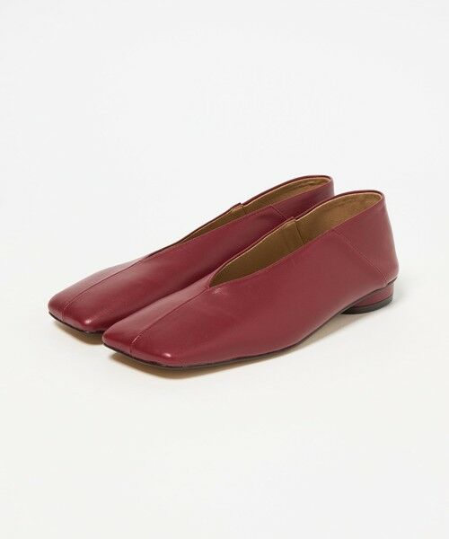 ODETTE E ODILE / オデット エ オディール フラットシューズ | オブリークスクエアトゥフラット15↓↑ | 詳細23