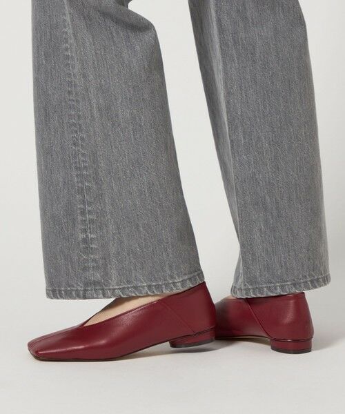 ODETTE E ODILE / オデット エ オディール フラットシューズ | オブリークスクエアトゥフラット15↓↑ | 詳細21