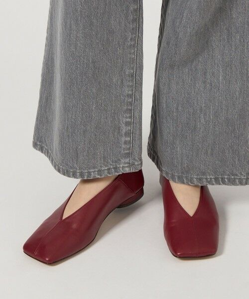 ODETTE E ODILE / オデット エ オディール フラットシューズ | オブリークスクエアトゥフラット15↓↑ | 詳細22