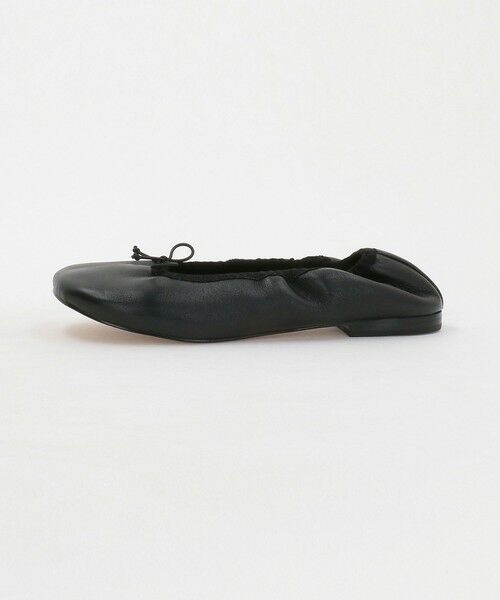 ODETTE E ODILE/オデット エ オディール シャーリングバレエ フラット10↑ BLACK 22.5cm ODETTE E ODILE/オデット エ オディール シャーリングバレエ フラット10↑ BLACK 22.5cm