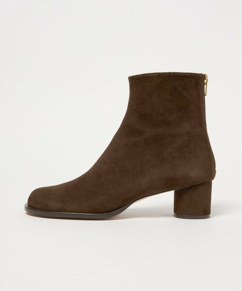 ODETTE E ODILE/オデット エ オディール ソフトタッチ ショートブーツ50↑ DK. BROWN 23.5cm ODETTE E ODILE/オデット エ オディール ソフトタッチ ショートブーツ50↑ DK. BROWN 23.5cm