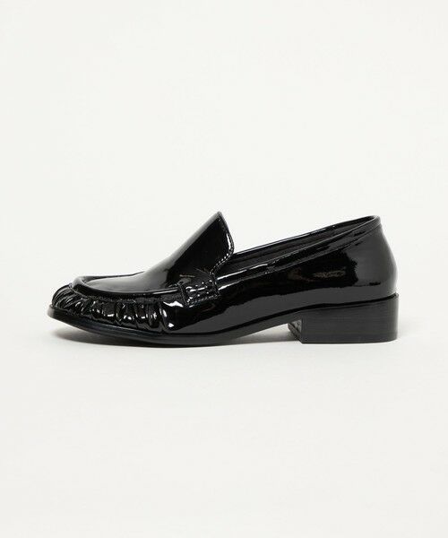 ODETTE E ODILE/オデット エ オディール <SY> オブリークローファー フラット30↑ BLACK 23cm ODETTE E ODILE/オデット エ オディール <SY> オブリークローファー フラット30↑ BLACK 23cm