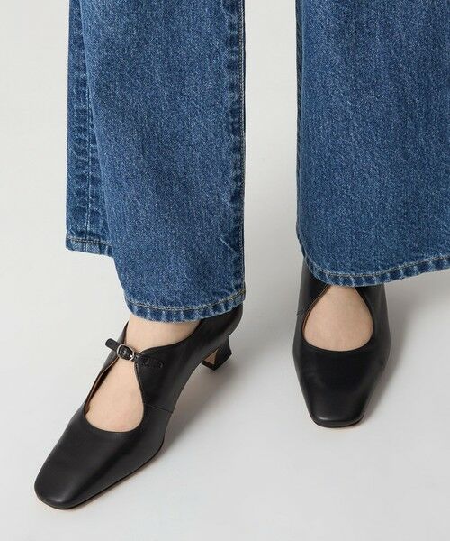 ODETTE E ODILE / オデット エ オディール パンプス | センターベルトスクエア パンプス45↓↑ | 詳細3