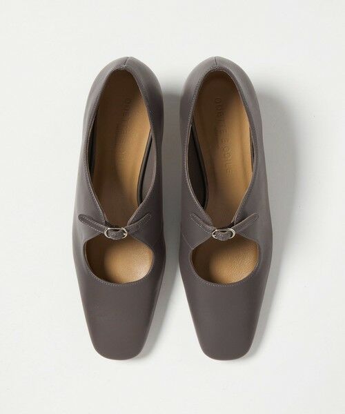 ODETTE E ODILE / オデット エ オディール パンプス | センターベルトスクエア パンプス45↓↑ | 詳細11